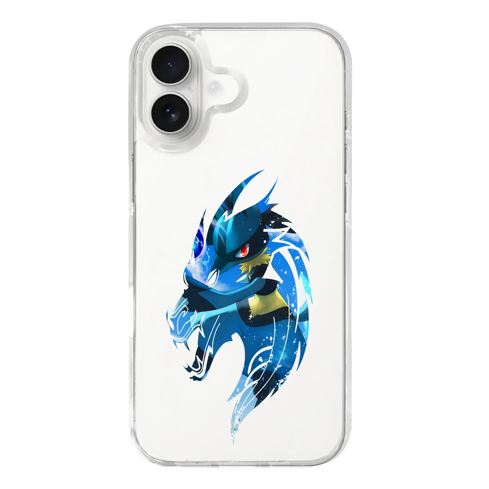 ポケモン グッズ,ルカリオ - iPhone 17シリーズ 透明スマホケース – 薄型・耐衝撃・精密フィット保護カバー